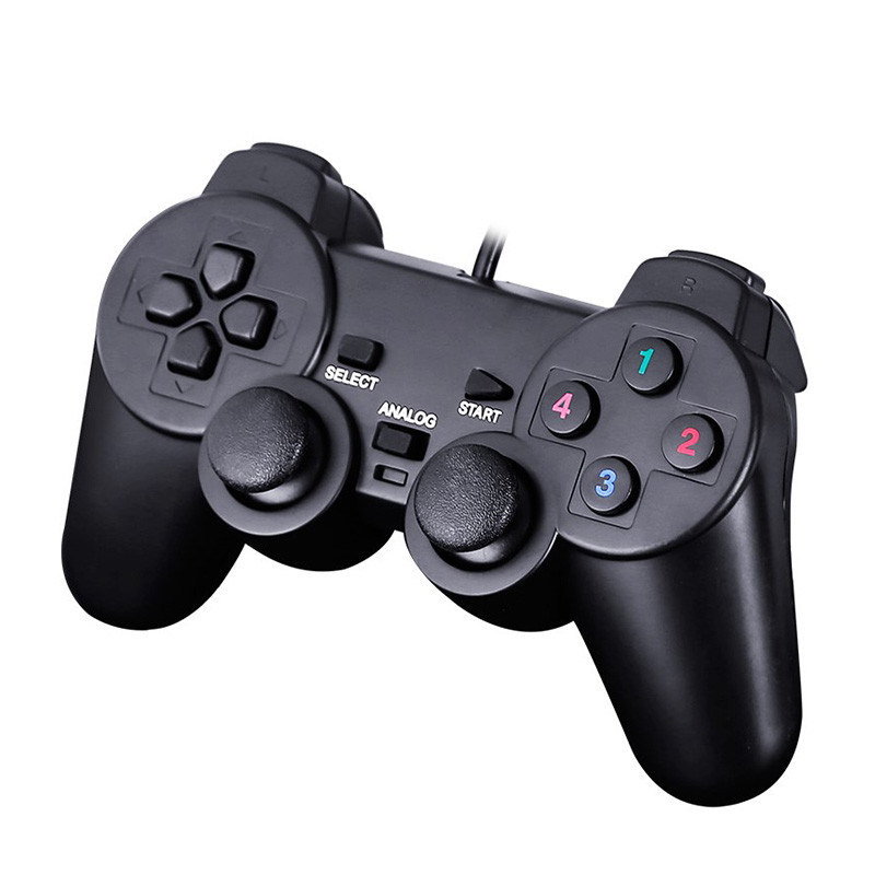 USB vezetékes játékvezérlő Windows PC-hez/Raspberry Remote Gamepad Joystick Joypad laptop asztali számítógéphez