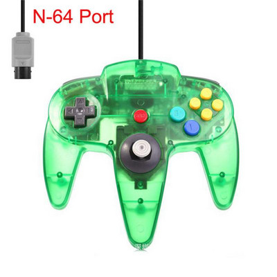 N64 χειριστήριο Joystick Gamepad Long Wired για Nintendo 64 Παιχνίδια κονσόλας για Nintendo Gamepad Κονσόλα Joystick Dualshock Control