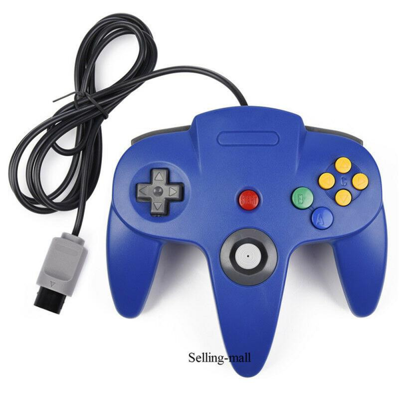N64 χειριστήριο Joystick Gamepad Long Wired για Nintendo 64 Παιχνίδια κονσόλας για Nintendo Gamepad Κονσόλα Joystick Dualshock Control