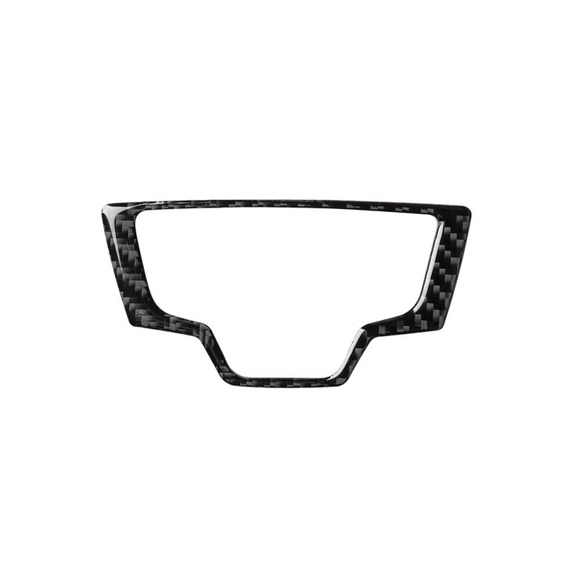 Anglies pluošto vidaus centrinės konsolės daugialypės terpės perjungimo skydelio dangtelio apdailos lipdukas skirtas Audi A6 S6 C7 A7 S7 4G8 2012-2018 m.