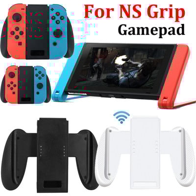 Nintendo Switch OLED-hez vezérlő markolat fogantyú Gamepad támogatás konzol játéktartó töltő dokkoló markolat FoSwitch/Switch OLED