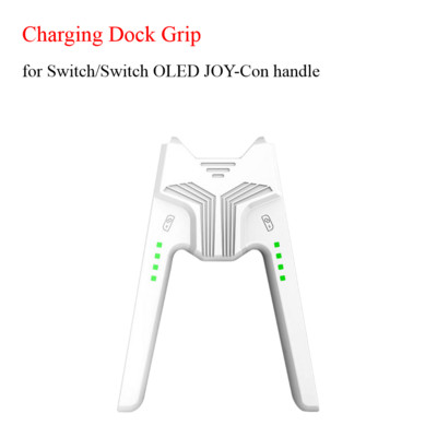 Nintendo Switchi jaoks mõeldud OLED-i kontrolleri käepideme käepidemega mängupuldi tugi Mänguhoidik Laadimisdoki käepide FoSwitch/Switch OLED