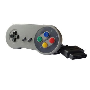 2 бр. Геймпад с кабелен контролер за игри за Super Nintend за системна конзола SNES Контролен панел Геймпадове