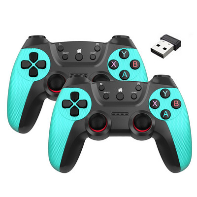 2 KOM Bežični kontroler igre za dupliranje za Linux/Android telefon Za Game Box Game stick PC Smart TV Box 2.4G GamePad Joystick