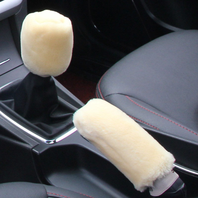 Talvine pehme karusnahast auto käsipiduri katte käigukangi kate Chevrolet Cruze TRAX Aveo Sonic Lova Sail EPICA Captiva Malibu Volt jaoks