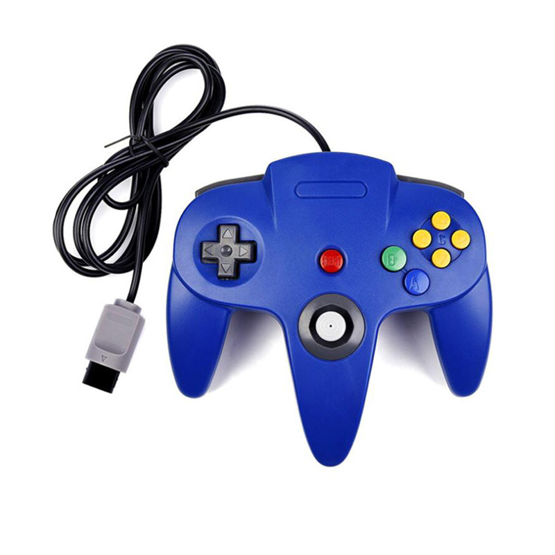 Vezetékes N64 Gamepad Joypad Gaming Joystick Gamecube-hoz Mac Gamepadokhoz PC-játékvezérlő