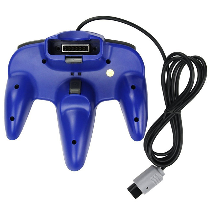Vezetékes N64 Gamepad Joypad Gaming Joystick Gamecube-hoz Mac Gamepadokhoz PC-játékvezérlő