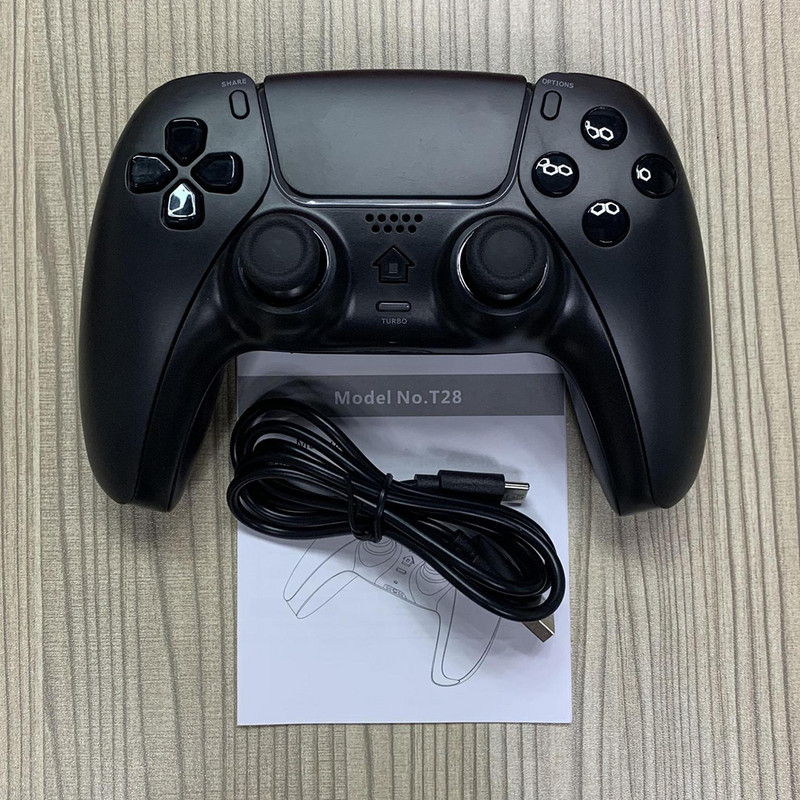 Juhtmeta juhtkang Bluetooth PS4 kontrolleri mängupuldi jaoks 6-teljeline Mando Joypad PS4/PS4 Slim/PC/Steam/iPad/tahvelarvuti/Andriodi jaoks