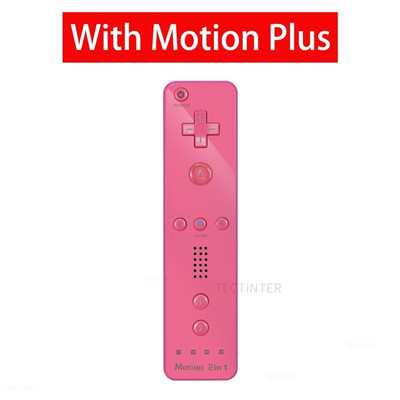Juhtmevaba Bluetoothi mängupult Sisseehitatud Motion Plus kaugjuhtimispult, mis ühildub Nintendo Wii kontrolleriga Nunchucki komplekt koos silikoonümbrisega