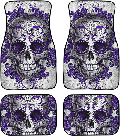 Jndtueit Leopard Cheetah Animal Print Χαλιά πατάκια δαπέδου για αυτοκίνητο παντός καιρού Προστασία βαρέως τύπου Fit Most Vehicle, Cars, Se