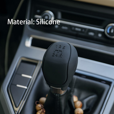 16 mm univerzalne PU kožne ogrlice mjenjača za automobile od ugljičnih vlakana Automobilska ručna ručna ručka mjenjača Ručica mjenjača Navlaka prtljažnika