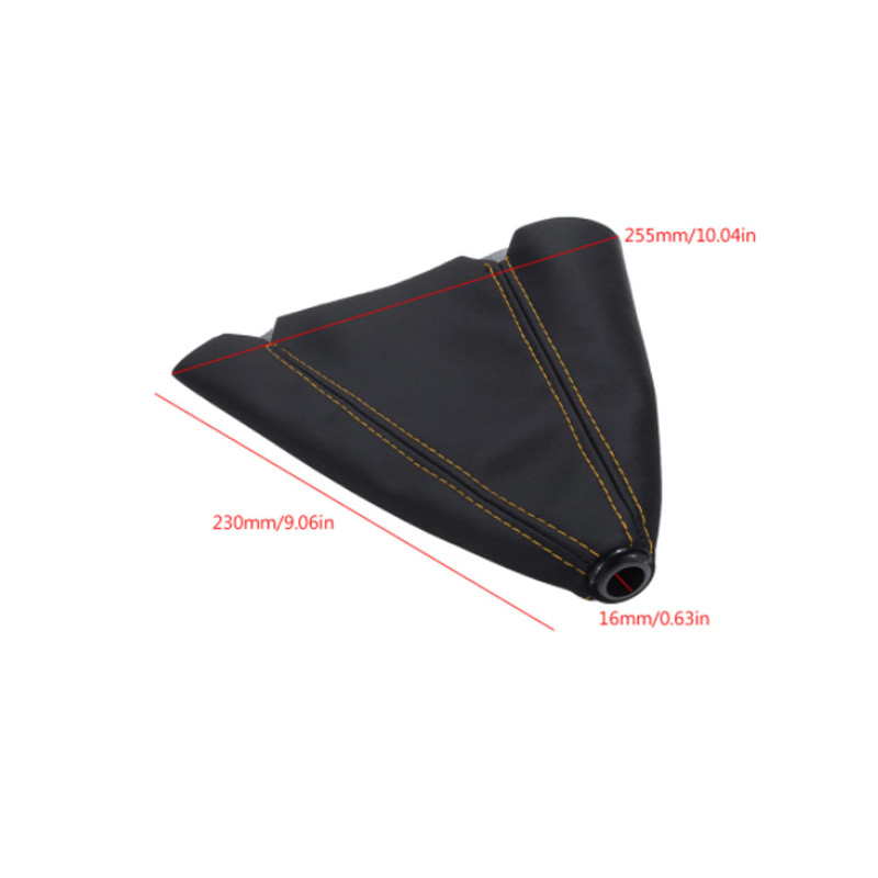 16 mm univerzalne PU kožne ogrlice mjenjača za automobile od ugljičnih vlakana Automobilska ručna ručna ručka mjenjača Ručica mjenjača Navlaka prtljažnika