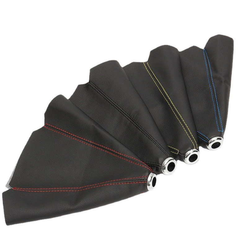 16 mm univerzalne PU kožne ogrlice mjenjača za automobile od ugljičnih vlakana Automobilska ručna ručna ručka mjenjača Ručica mjenjača Navlaka prtljažnika