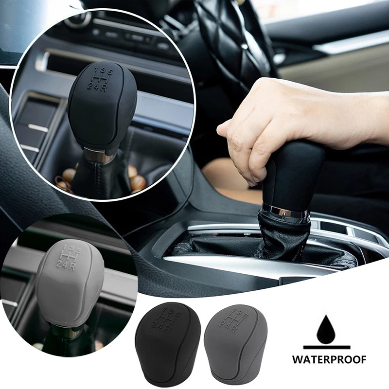 16 mm univerzalne PU kožne ogrlice mjenjača za automobile od ugljičnih vlakana Automobilska ručna ručna ručka mjenjača Ručica mjenjača Navlaka prtljažnika