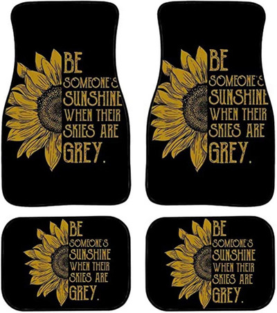 Snilety Blue Butterfly Muster Autod Põrandamatid Kummist seljaga 4 tükki, Naised Tüdrukud Automaatne eesmine Tagumine Põrandavaibad Heavy D