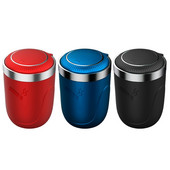 Autotuhatoos LED-valgustusega auto sõiduki sigaretituhaaluse hoidiku kujundusega Q9QD