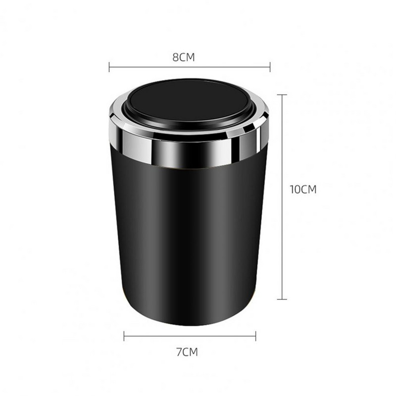 LED-valgusega autotuhatoos universaalne autolõhnakindel tulekindel kaasaskantav autotuhatoos leegiaeglustav sigaretihoidja kast