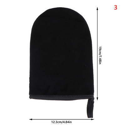 Barna ujjvédő kesztyű, újrafelhasználható test önbarnító kesztyű applikátor barnító kesztyű krém krém hab testtisztító kesztyű önbarnító