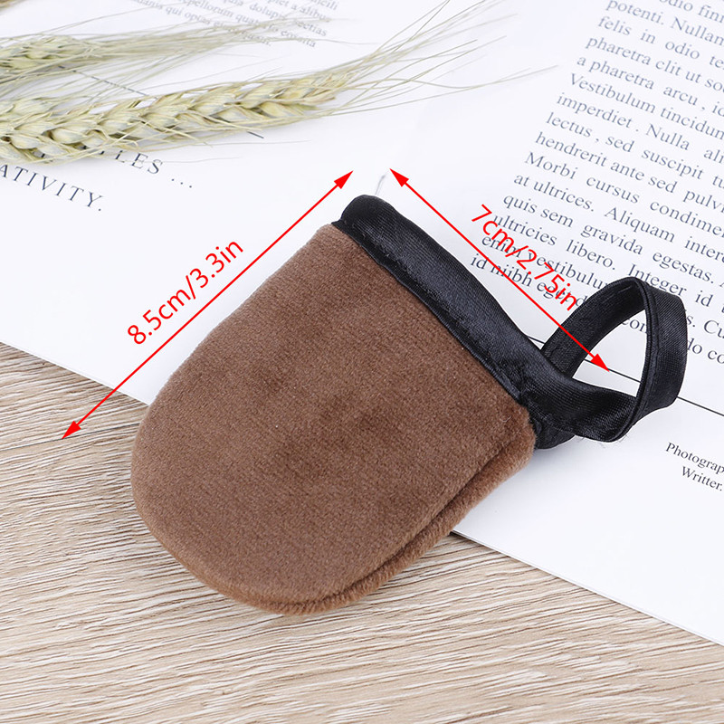 Barna ujjvédő kesztyű, újrafelhasználható test önbarnító kesztyű applikátor barnító kesztyű krém krém hab testtisztító kesztyű önbarnító