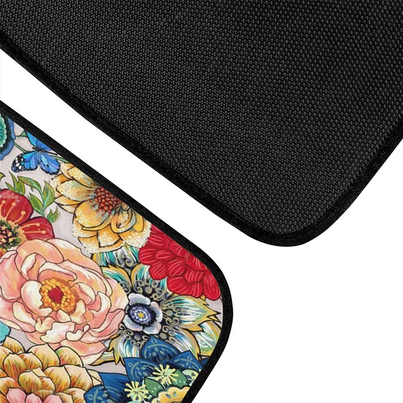 PZZ BEACH Boho Mandala lillelised auto põrandamatid heledad lillelised Auto Protetcor libisemiskindlad universaalsed maasturid