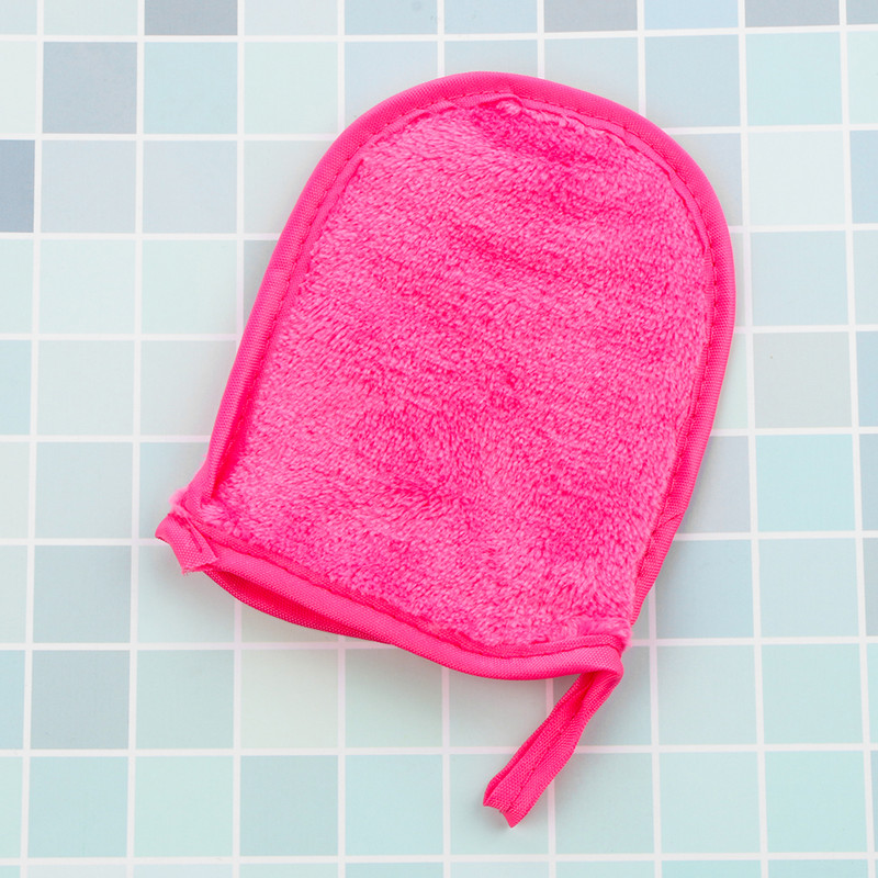 13*10 cm višekratni ručnik za njegu lica od mikrovlakana Krpa za lice Odstranjivač šminke Rukavice za čišćenje Alat za uljepšavanje Kozmetički puf Alat za šminkanje