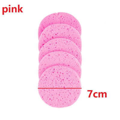 5 tk/pakend 3 suurust näopuhastusvahend näopesupadja kompressiga naturaalsest puidumassist käsn ja tsellulooskäsn tsellulooskäsn keha