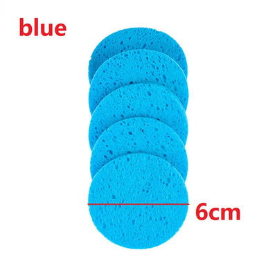5 tk/pakend 3 suurust näopuhastusvahend näopesupadja kompressiga naturaalsest puidumassist käsn ja tsellulooskäsn tsellulooskäsn keha