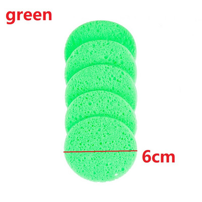 5 tk/pakend 3 suurust näopuhastusvahend näopesupadja kompressiga naturaalsest puidumassist käsn ja tsellulooskäsn tsellulooskäsn keha