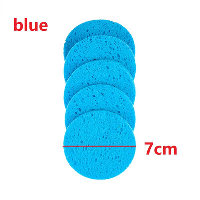 5 tk/pakend 3 suurust näopuhastusvahend näopesupadja kompressiga naturaalsest puidumassist käsn ja tsellulooskäsn tsellulooskäsn keha