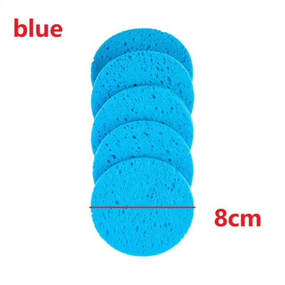 5 tk/pakend 3 suurust näopuhastusvahend näopesupadja kompressiga naturaalsest puidumassist käsn ja tsellulooskäsn tsellulooskäsn keha