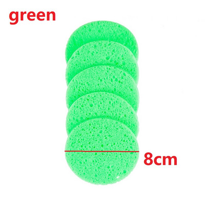 5 tk/pakend 3 suurust näopuhastusvahend näopesupadja kompressiga naturaalsest puidumassist käsn ja tsellulooskäsn tsellulooskäsn keha