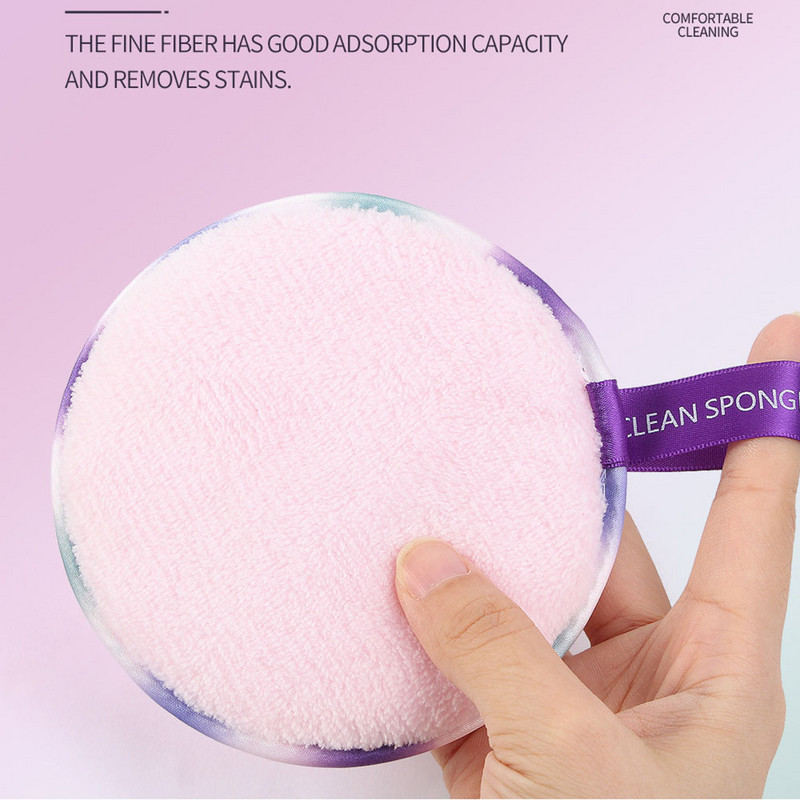 2/3 tk Korduvkasutatavad meigieemalduspadjad puuvillased salvrätikud Mikrokiust meigieemalduskäsn puuvillased puhastuspadjad ULTRA SOFT Touch