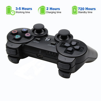 Bluetooth безжичен контролер за PS3 геймпад за Play Station 3 Безжичен джойстик за Sony Playstation 3 PC Controle
