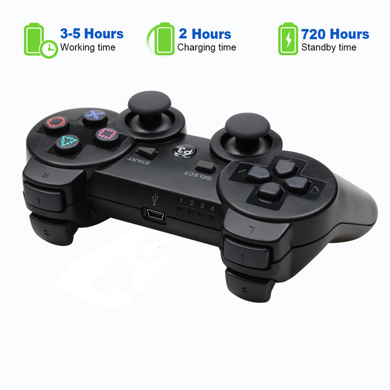 Bluetooth vezeték nélküli vezérlő PS3 játékvezérlőhöz Play Station 3 vezeték nélküli joystickhez Sony Playstation 3 PC vezérlőhöz