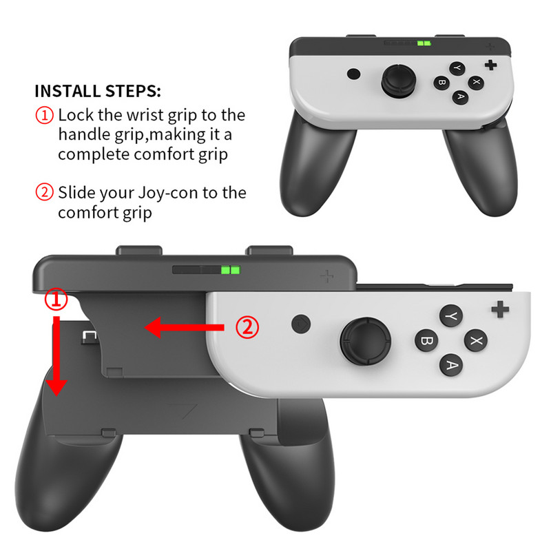 Controler 2 în 1 Gamepad stânga dreapta pentru Nintendo Switch OLED Game Switch Wireless NS Joy Mâner pentru joc Switch Joy