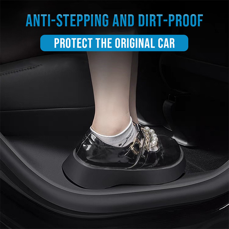 Tesla Model Y 2021 2022 2023 modellhez ModelY MY hátsó ajtóküszöb védőpárna burkolat védők küszöb lökhárító szalag autó rúgásgátló betétek