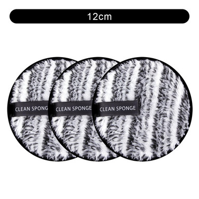 Mikroszálas törlőkendők Sminklemosó Mosható Újrafelhasználható Pamut párnák Arctisztító Törülköző Sminktörlők Arc Bőrápoló Korongok Puff