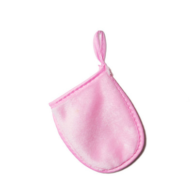 Újrafelhasználható sminklemosó kesztyű puha arctisztító törülközőpárna Mikroszálas arctisztító kesztyű Arc mélytisztító bőrápoló eszközök