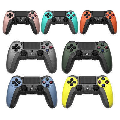 PS4 spēļu pults bezvadu Bluetooth kontroliera vibrācijas 6 asu kursorsviras PS4/Slim/manette PS4 LED gaismas spēļu paneļa pilna funkcija