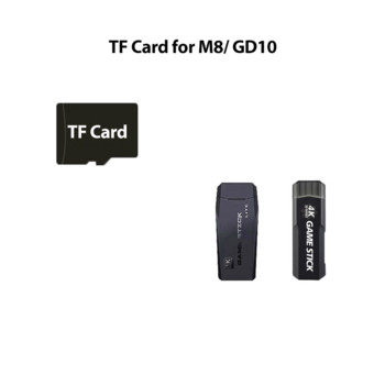 Ασύρματα χειριστήρια 2.4G για M8/GD10 4K Game Stick Retro Κονσόλα βιντεοπαιχνιδιών Δέκτης USB Παιχνίδια Χειριστήριο Joystick GD10