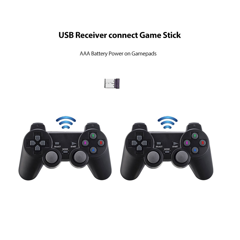 2.4G bežični kontroleri za M8/ GD10 4K Game Stick Retro konzola za video igre USB prijemnik Gamepads Control Joystick GD10 dijelovi