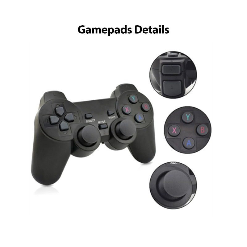 2.4G bežični kontroleri za M8/ GD10 4K Game Stick Retro konzola za video igre USB prijemnik Gamepads Control Joystick GD10 dijelovi
