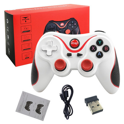 T3 USB 2.4G bežični BT joystick kontroler za igre za mobilne telefone Android/ IOS/ PS3/ PC/switch gamepad kontroleri Plug and Play