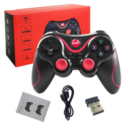 T3 USB 2.4G bežični BT joystick kontroler za igre za mobilne telefone Android/ IOS/ PS3/ PC/switch gamepad kontroleri Plug and Play