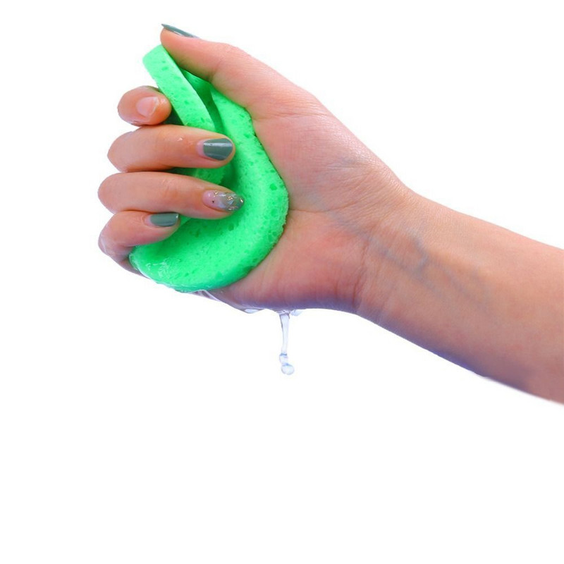 5 TK näopuhastusvedelik näopuhastuskäsnad naturaalsest puidumassist ellipsi kujuga tselluloosist käsna nahahoolduse meigieemaldusvahend