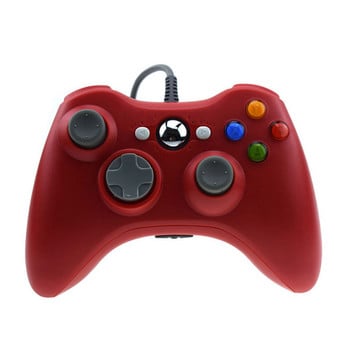 1 τεμ. USB ενσύρματο χειριστήριο Joypad Gamepad για Xbox 360 Joystick για επίσημο υπολογιστή Microsoft για Windows7 / 8 / 10