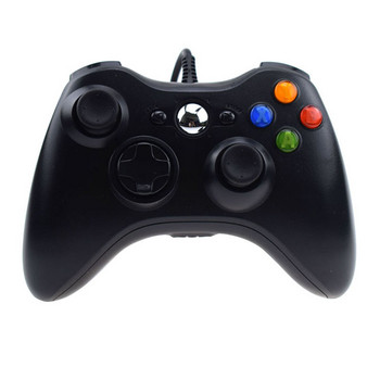 1 τεμ. USB ενσύρματο χειριστήριο Joypad Gamepad για Xbox 360 Joystick για επίσημο υπολογιστή Microsoft για Windows7 / 8 / 10