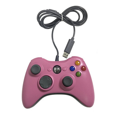 1 τεμ. USB ενσύρματο χειριστήριο Joypad Gamepad για Xbox 360 Joystick για επίσημο υπολογιστή Microsoft για Windows7 / 8 / 10
