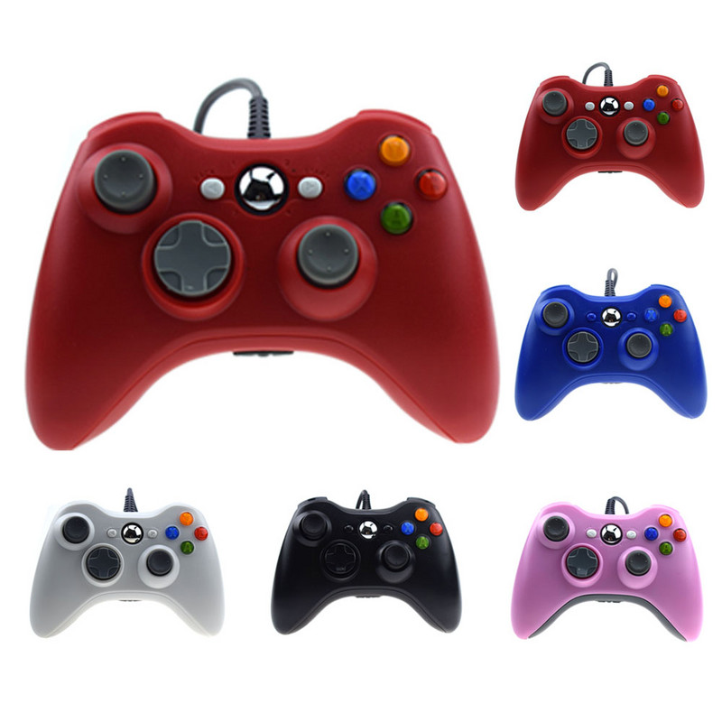 1 τεμ. USB ενσύρματο χειριστήριο Joypad Gamepad για Xbox 360 Joystick για επίσημο υπολογιστή Microsoft για Windows7 / 8 / 10