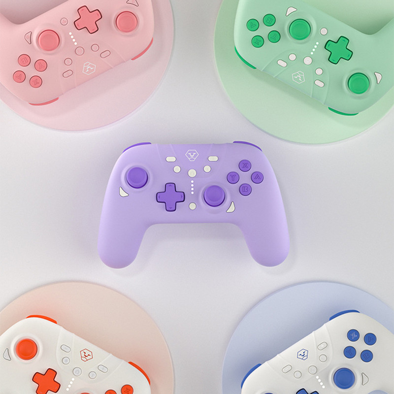 Bluetoothi juhtmeta mängukontroller Nintendo Switchi/OLED/Lite mängupuldi kontrolleri jaoks IOS-i Androidi arvutimängutarvikute jaoks